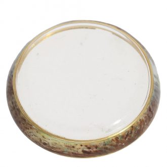 Swiss unique 18 carat gold and enamel lever watch Circa 1887