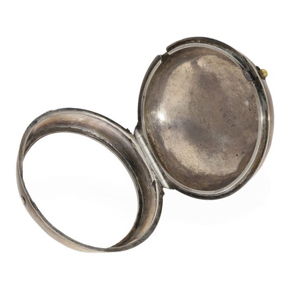 English pocket watch with rock crystal cock Circa 1700 English pocket watch with rock crystal cock Circa 1700