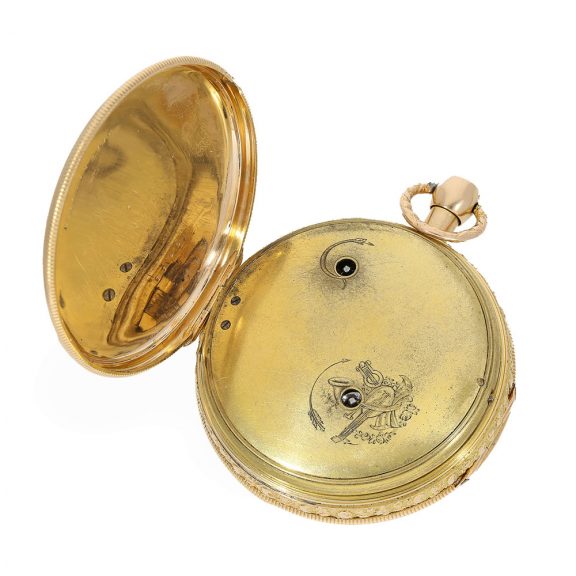 Beautiful pocket watch with repeater and musical movement Circa 1800 Beautiful pocket watch with repeater and musical movement Circa 1800