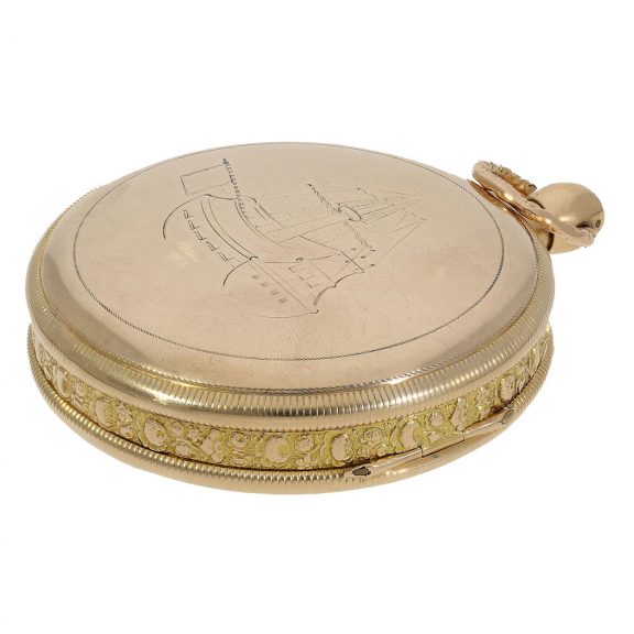 Beautiful pocket watch with repeater and musical movement Circa 1800 Beautiful pocket watch with repeater and musical movement Circa 1800