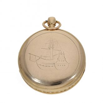 Beautiful pocket watch with repeater and musical movement Circa 1800