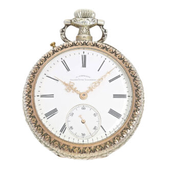 German silver renaissance style pocket watch Circa 1900 German silver renaissance style pocket watch Circa 1900