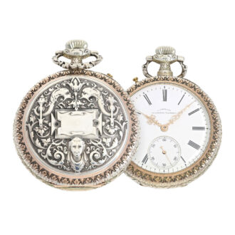 German silver renaissance style pocket watch Circa 1900 German silver renaissance style pocket watch Circa 1900