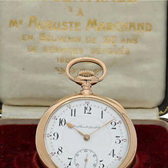 Swiss rare gold Omega observatory chronometer Circa 1920