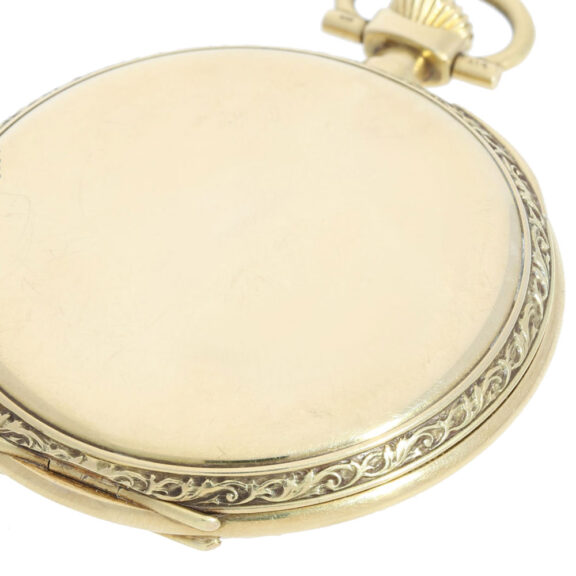 German 14 carat gold full hunter with original box Circa 1900 German 14 carat gold full hunter with original box Circa 1900