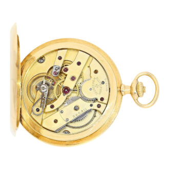 Swiss gold lever hunting case watch Circa 1918 Swiss gold lever hunting case watch Circa 1918