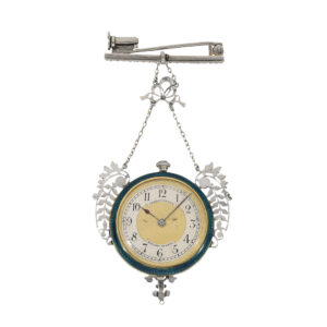 Swiss 18 Carat gold highly refined Art Nouveau pendant watch Circa 1910
