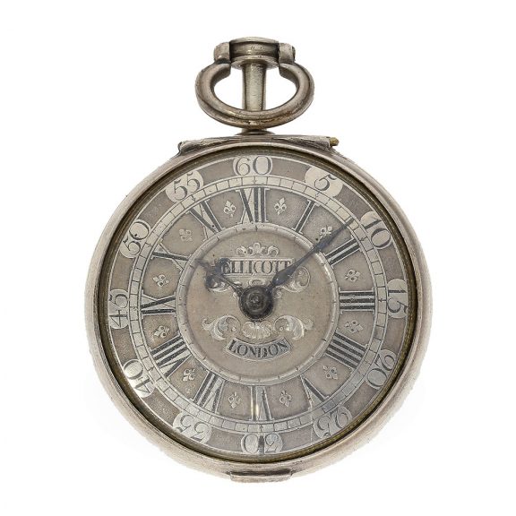 English repoussé verge watch of exquisite quality Circa 1781 English repoussé verge watch of exquisite quality Circa 1781