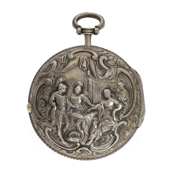 English repoussé verge watch of exquisite quality Circa 1781 English repoussé verge watch of exquisite quality Circa 1781