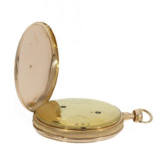 Swiss 18 carat gold pocket watch with musical movement Circa 1807