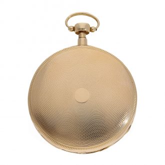 Swiss 18 carat gold pocket watch with musical movement Circa 1807