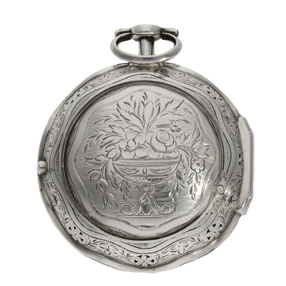 Very rare English silver watch with striking mechanism Circa 1810 Very rare English silver watch with striking mechanism Circa 1810