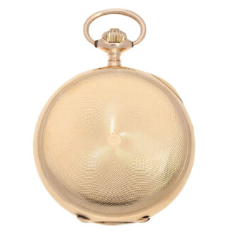 French exquisite pink gold lever pocket watch Circa 1900