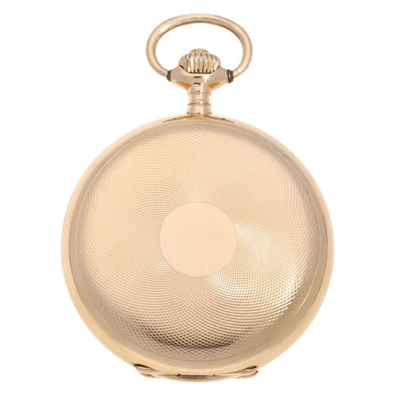 French exquisite pink gold lever pocket watch Circa 1900