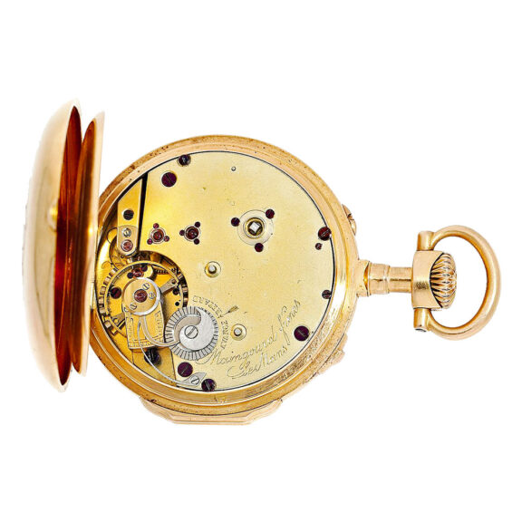 French rare Louis XVI style pocket chronometer Circa 1870 French rare Louis XVI style pocket chronometer Circa 1870