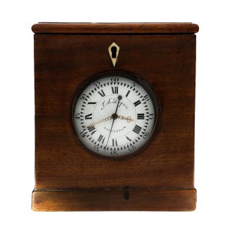 Dutch French coach clock for the Chinese market with center seconds Circa 1775