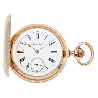 Swiss heavy chronometer with detent escapement Circa 1900