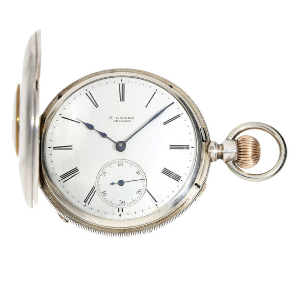 German silver Glashütte pocket watch with certificate Circa 1867 German silver Glashütte pocket watch with certificate Circa 1867
