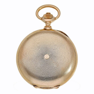 Swiss heavy chronometer with detent escapement Circa 1900