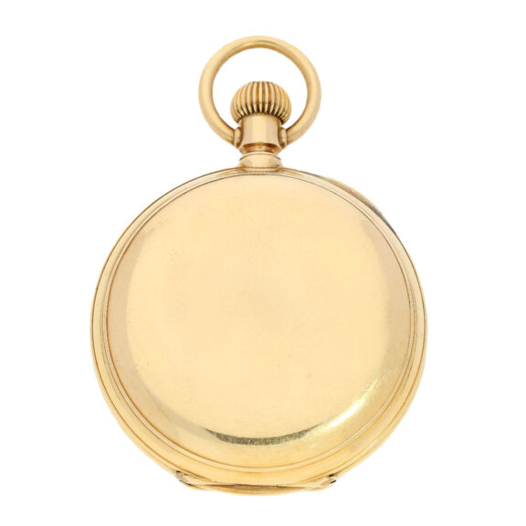 German gold lever hunting case pocket watch Circa 1885 German gold lever hunting case pocket watch Circa 1885