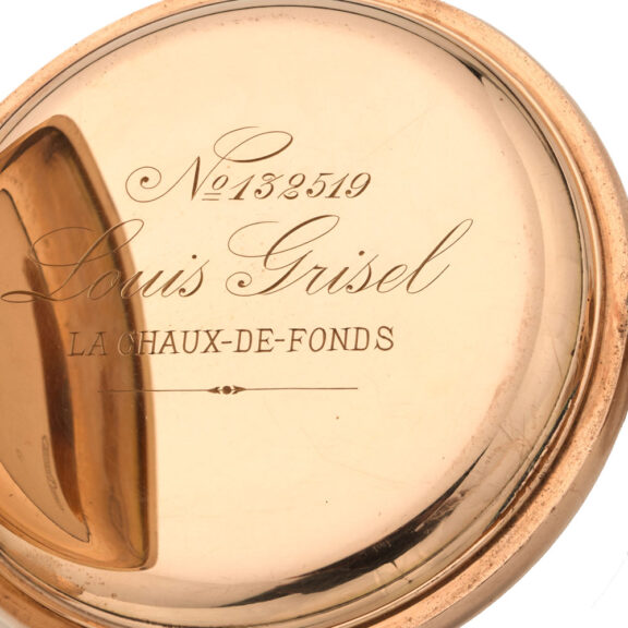 Swiss gold hunting cased keyless pocket watch Circa 1910 Swiss gold hunting cased keyless pocket watch Circa 1910