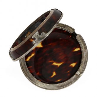 English silver verge watch with extremely rare movement Circa 1750