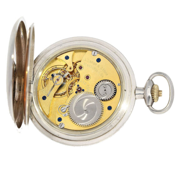 German very rare Glashütte watch with black dial Circa 1948 German very rare Glashütte watch with black dial Circa 1948