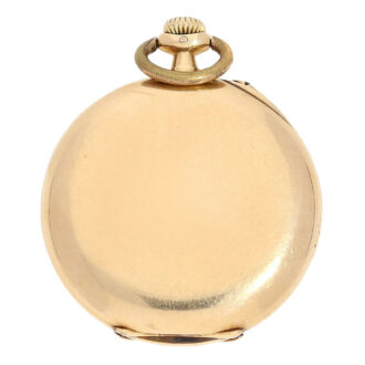 Fine German pink gold open faced lever watch Circa 1917