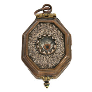 English octagonal neck watch in the Renaissance style Circa 1740