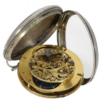 German experimental pocket watch with center Circa 1785 German experimental pocket watch with center Circa 1785