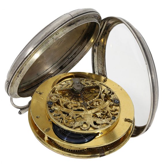 German experimental pocket watch with center Circa 1785 German experimental pocket watch with center Circa 1785