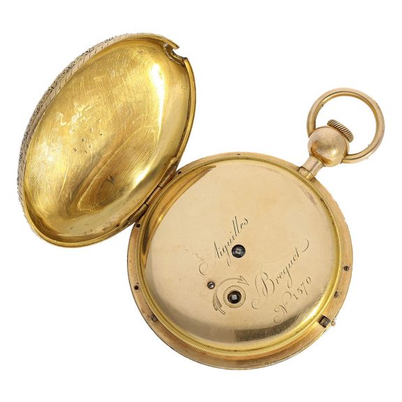 French 18 carat gold and enamel repeater pocket watch Circa 1820 French 18 carat gold and enamel repeater pocket watch Circa 1820