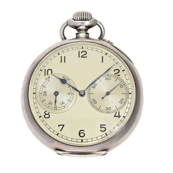 German silver Glashütte observatory pocket watch Circa 1941/42