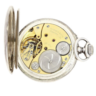 German silver Glashütte observatory pocket watch Circa 1941/42