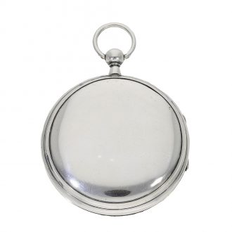 German large pocket watch with Pouzait type balance Circa 1790