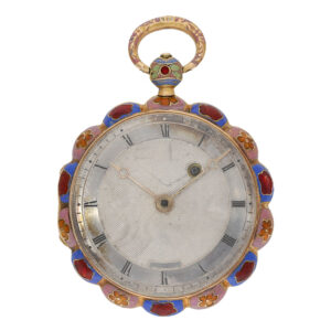 French gold and enamel watch for the Ottoman market Circa 1810
