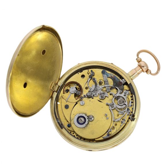Large and heavy French pocket watch repeater Circa 1820 Large and heavy French pocket watch repeater Circa 1820