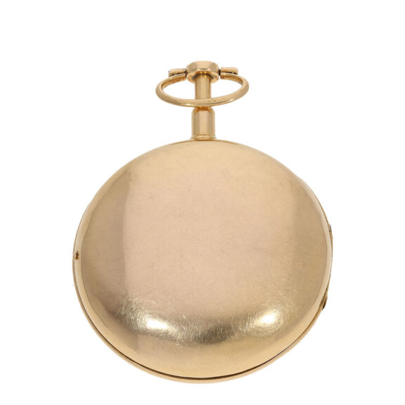 French 18K gold quarter repeating à toc verge watch Circa 1800 French 18K gold quarter repeating à toc verge watch Circa 1800