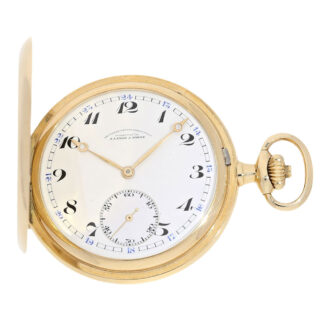 German gold lever with bleu 24 hour inscription Circa 1925 German gold lever with bleu 24 hour inscription Circa 1925