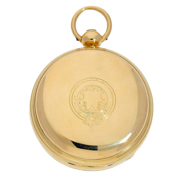 English fine 18 K gold pocket watch chronometer Circa 1779 English fine 18 K gold pocket watch chronometer Circa 1779