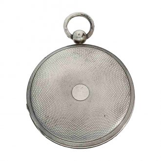 Swiss silver pocket thermometer in the manner of Houriet Circa 1830