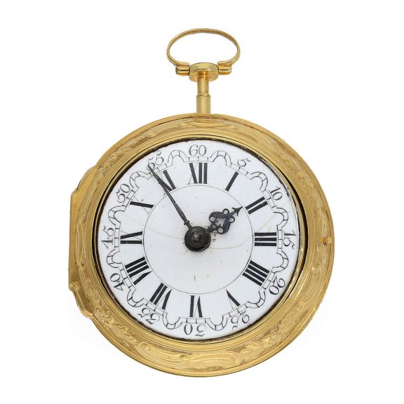 English 18 Carat gold verge watch of outstanding quality Circa 1780 English 18 Carat gold verge watch of outstanding quality Circa 1780