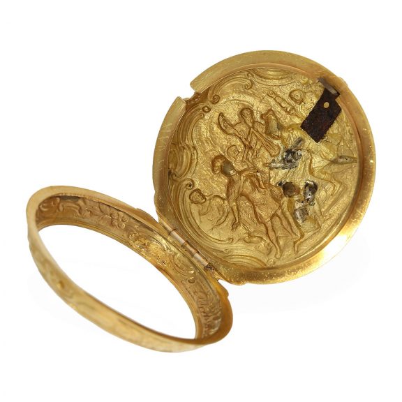 English 18 Carat gold verge watch of outstanding quality Circa 1780 English 18 Carat gold verge watch of outstanding quality Circa 1780