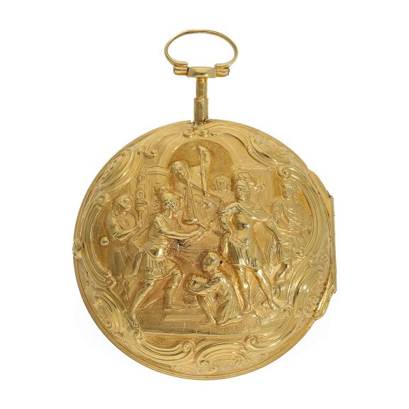 English 18 Carat gold verge watch of outstanding quality Circa 1780 English 18 Carat gold verge watch of outstanding quality Circa 1780