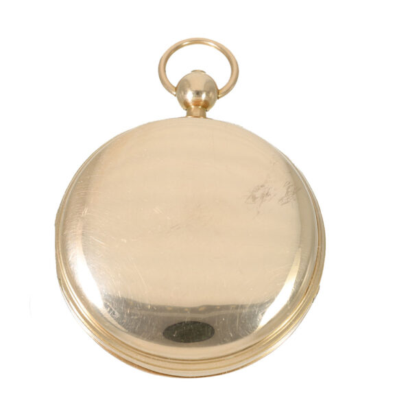 Swedish gold repeating verge watch with self strike Circa 1815 Swedish gold repeating verge watch with self strike Circa 1815