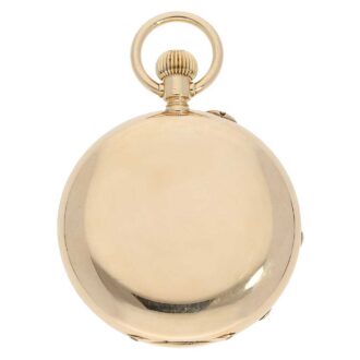 Swiss big and heavy 14 K gold Ankerchronometer circa 1880