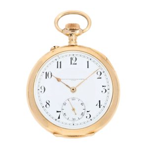 German gold open faced pocket watch Circa 1920