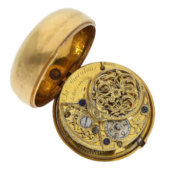 Signed and numbered verge movement no. 1009