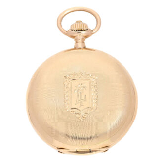 German gold hunting cased pocket watch Circa 1900
