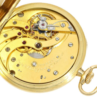 A Swiss 18 carat gold open face pocket watch Circa 1920